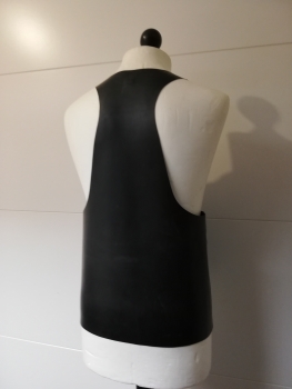 Latex Basic - Muskelshirt "Nippelshow"